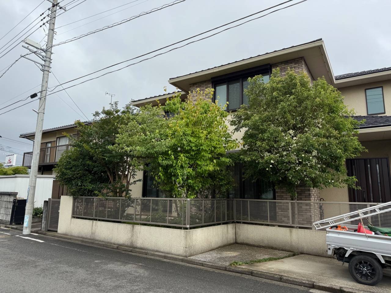 施工実績紹介No.93【横浜市瀬谷区南瀬谷】お庭の常緑ヤマボウシ・ツバキ・ハナミズキ・サルスベリ・キンモクセイ剪定作業を実施